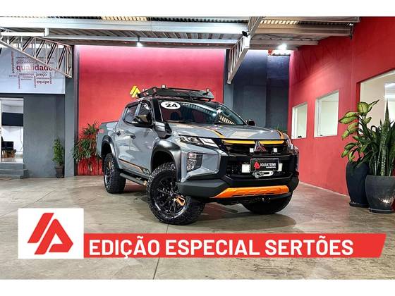 MITSUBISHI L200 TRITON 2.4 16V TURBO DIESEL SPORT SAVANA SERTÔES CD 4P 4X4 AUTOMÁTICO MITSUBISHI L200 TRITON 2.4 16V TURBO DIESEL SPORT SAVANA SERTÔES CD 4P 4X4 AUTOMÁTICO